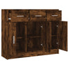 Räuchereiche Sideboard Stevca 91x28x75cm (Holz)
