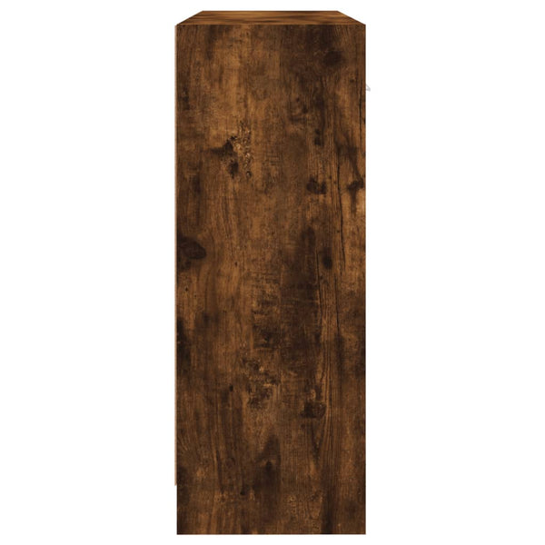 Räuchereiche Sideboard Stevca 91x28x75cm (Holz)