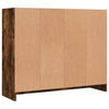 Räuchereiche Sideboard Stevca 91x28x75cm (Holz)