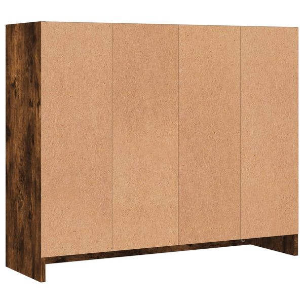 Räuchereiche Sideboard Stevca 91x28x75cm (Holz)