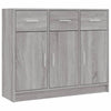 Graues Sideboard Stevca 91x28x75cm (Holz)