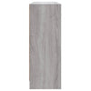 Graues Sideboard Stevca 91x28x75cm (Holz)
