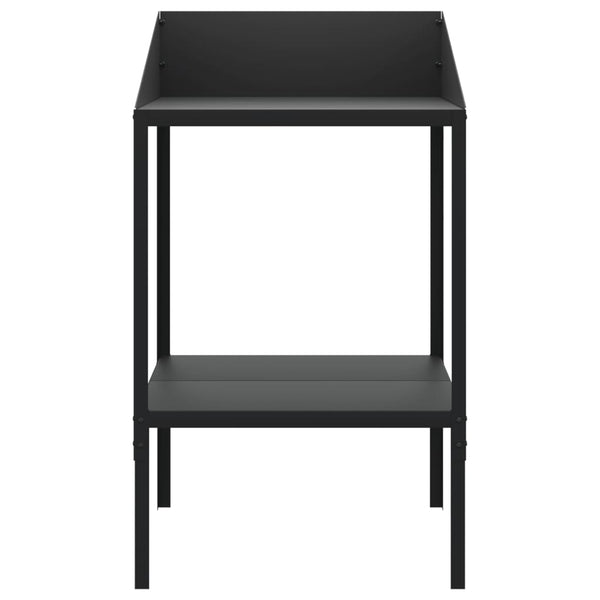 Anthrazit Pflanzenständer Isache 56,5x54,5x100cm (verzinkter Stahl)