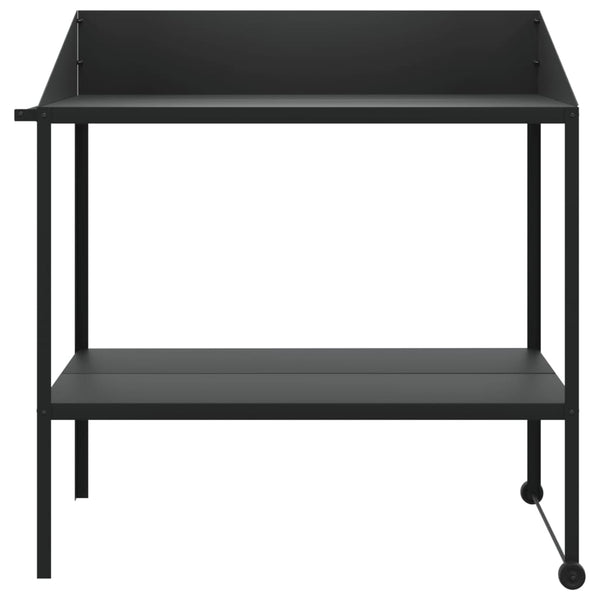 Pflanzenständer Isache 100x54,5x100cm (verzinkter Stahl), Anthrazit