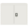 Weißer Aktenschrank Meyer 90x40x70cm (Stahl)