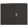 Schwarzer Archivschrank Meyer 90x40x70cm (Stahl)