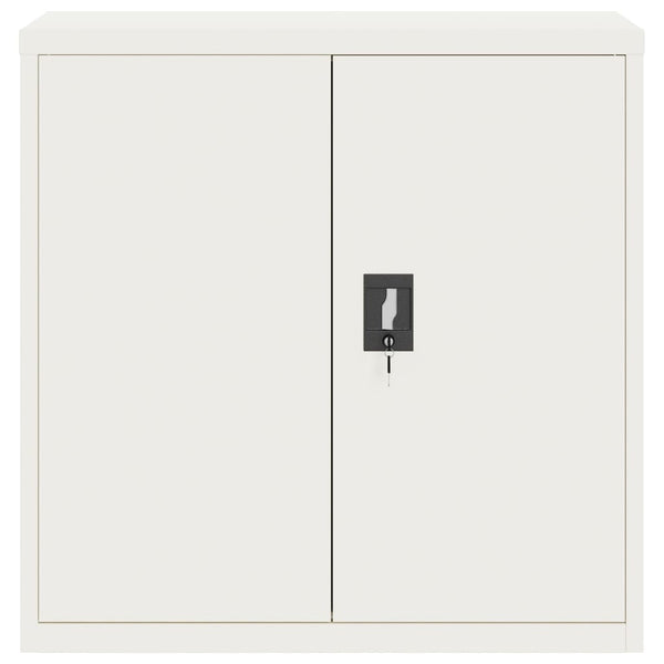 Weißer Archivschrank Meyer 90x40x90cm (Stahl)