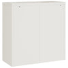 Weißer Archivschrank Meyer 90x40x90cm (Stahl)