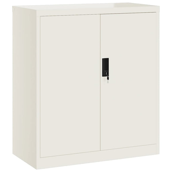 Valkoinen arkistokaappi Rahira 79x40x90cm (teräs)