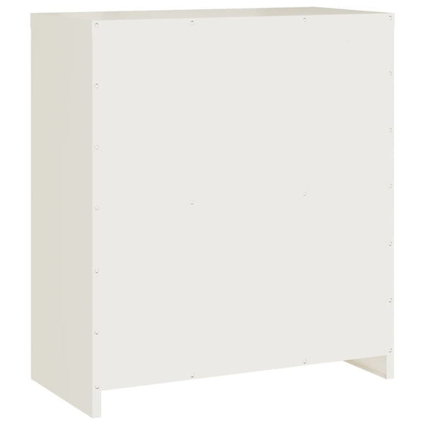 Valkoinen arkistokaappi Rahira 79x40x90cm (teräs)
