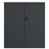 Archivschrank Rahira Anthrazit 79x40x90cm (Stahl)