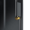 Archivschrank Rahira Anthrazit 79x40x90cm (Stahl)