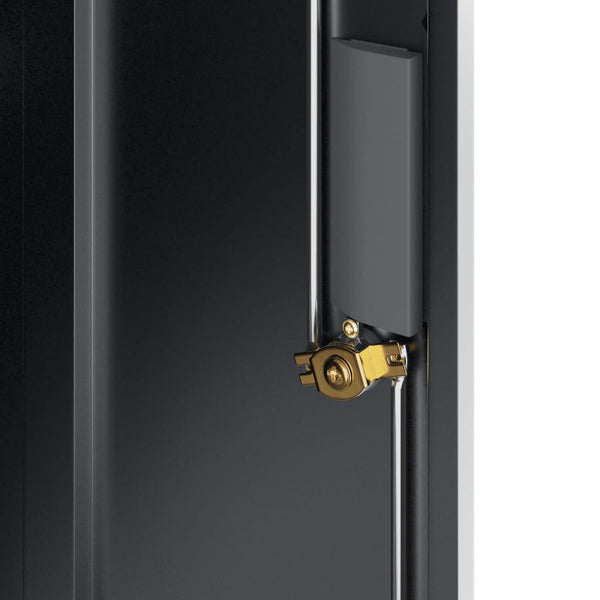 Archivschrank Rahira Anthrazit 79x40x90cm (Stahl)