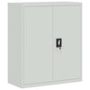 Hellgrauer Archivschrank Meyer 90x40x105cm (Stahl)