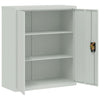 Hellgrauer Archivschrank Meyer 90x40x105cm (Stahl)