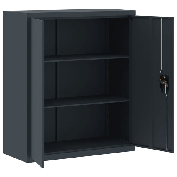Archivschrank Anthrazit Meyer 90x40x105cm (Stahl)