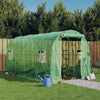 Grünes Gewächshaus mit Stahlrahmen Isguhi 8 m² 4x2x2 m