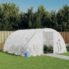 Weißes Gewächshaus mit Stahlrahmen Saban 16 m² 4x4x2 m