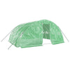Grünes Gewächshaus mit Stahlrahmen Rikabi 20 m² 5x4x2,3 m