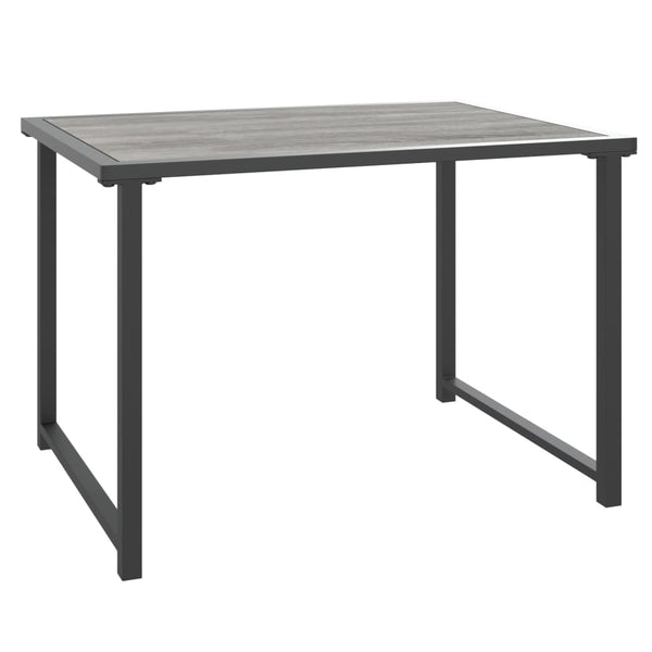 Anthrazitfarbener Gartentisch Traviata 55x40x37cm (Stahl)