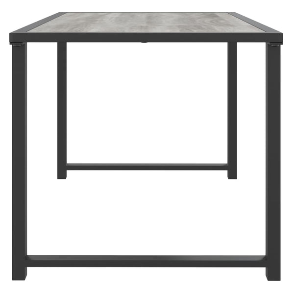 Anthrazitfarbener Gartentisch Traviata 55x40x37cm (Stahl)