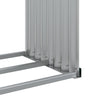 Grünes Kaminholzregal Rozmari 120x45x210cm (verzinkter Stahl)
