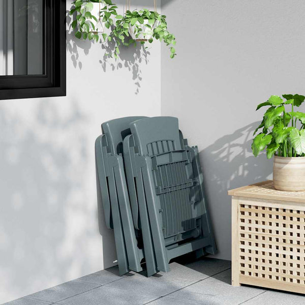 Gartensessel Ilica, grün (2er-Set)
