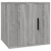 Graues TV-Schrank-Set Imtraut (2-teilig, Sonoma-Holz)