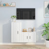 Weißes TV-Schrank-Set Iasmin (2-teilig, Holz)