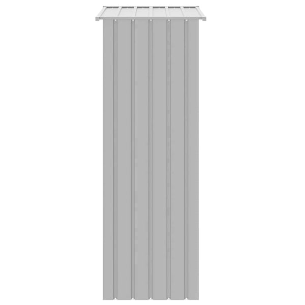 Grauer Vogelkäfig Ioasna 115x78x200cm (verzinkter Stahl)