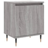 Grauer Nachttisch Tarapanel 40x30x50cm (Holz)