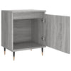 Grauer Nachttisch Tarapanel 40x30x50cm (Holz)