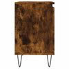 Nachttisch Trinitas, Rauch-Eiche, 40x30x50cm (Holz)