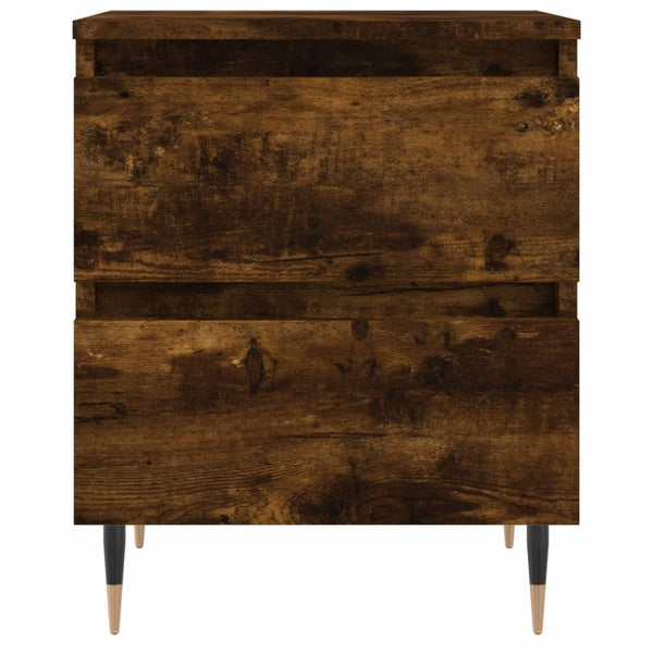 Nachttisch Kristyn Räuchereiche 40x35x50cm (Holz)
