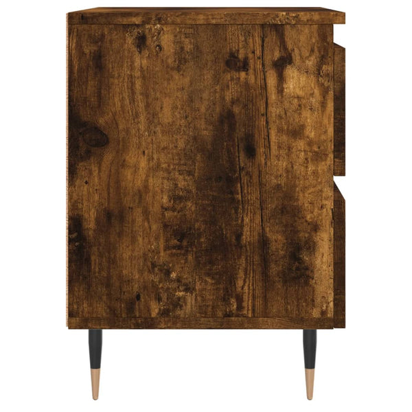 Nachttisch Kristyn Räuchereiche 40x35x50cm (Holz)