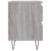 Grauer Nachttisch Deda 40x35x50cm (Holz)