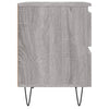 Graue Nachttische Deda 40x35x50cm (2 St. Sonoma Holz)