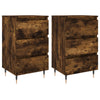 Nachttische Tivadar aus Wildeiche, 40x35x69cm (2er-Set Holz)