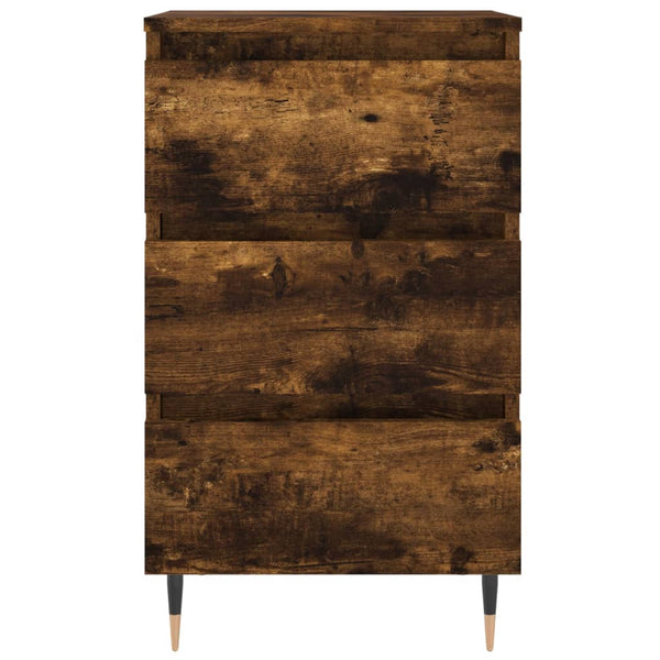 Nachttische Tivadar aus Wildeiche, 40x35x69cm (2er-Set Holz)
