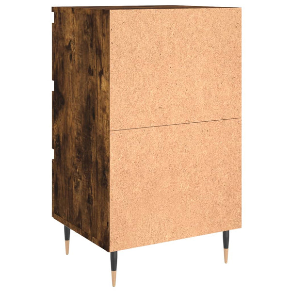 Nachttische Tivadar aus Wildeiche, 40x35x69cm (2er-Set Holz)
