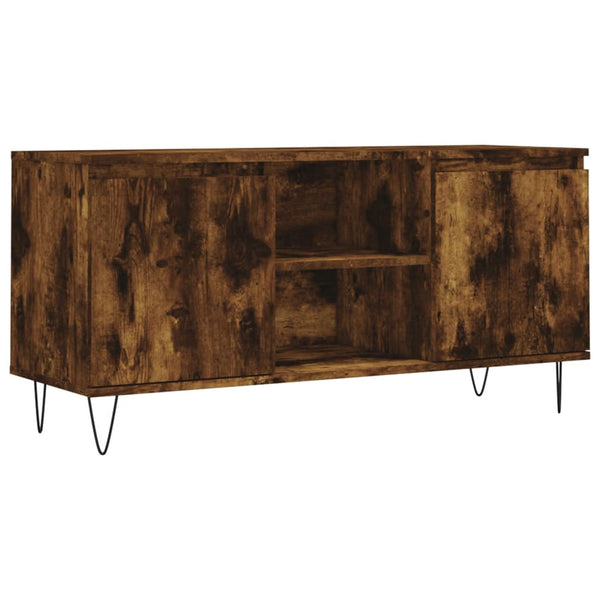 TV-Möbel Dolj aus Räuchereiche 104x35x50cm (Holz)