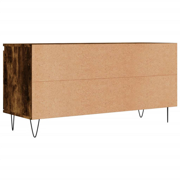 TV-Möbel Dolj aus Räuchereiche 104x35x50cm (Holz)