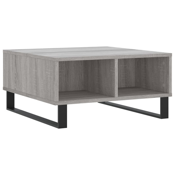 Harmaa sohvapöytä Forin 60x60x30cm (puinen)