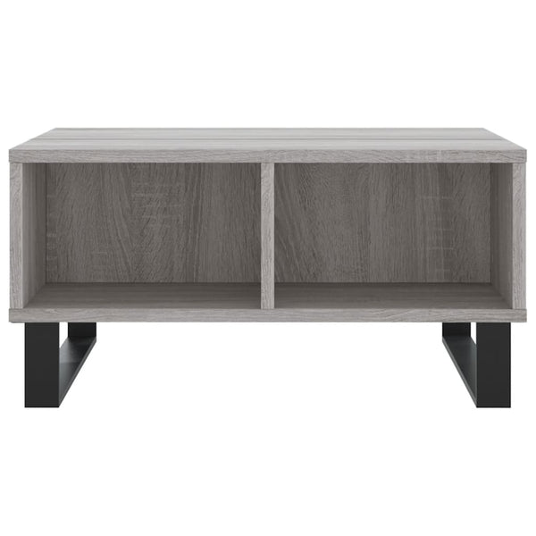 Harmaa sohvapöytä Forin 60x60x30cm (puinen)
