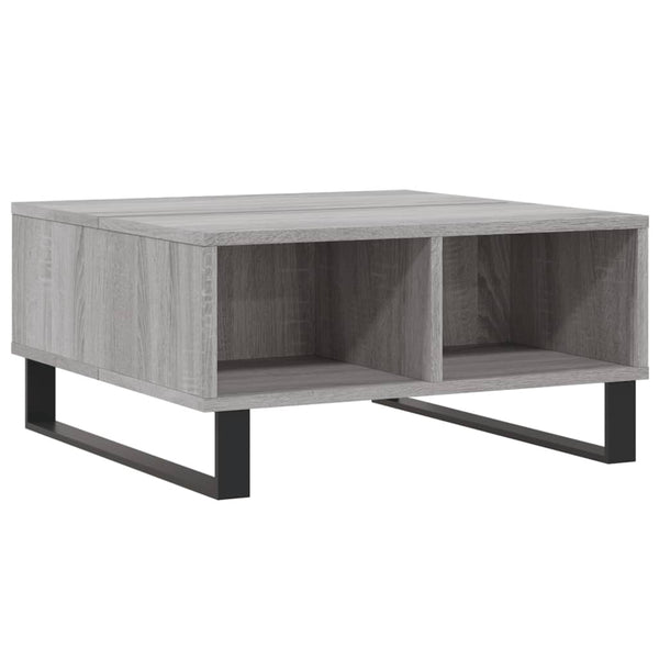 Harmaa sohvapöytä Forin 60x60x30cm (puinen)