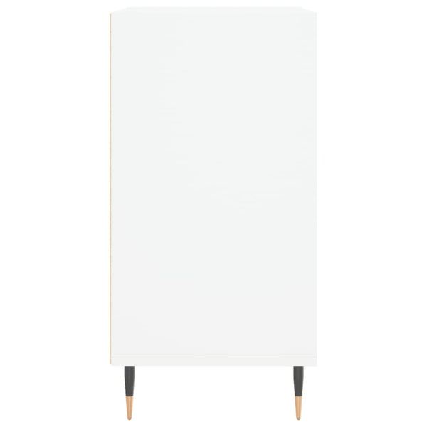 Weißes Sideboard Bratoi 57x35x70cm (Holz)
