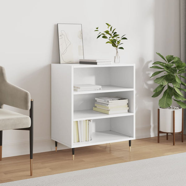 Weißes Sideboard Bratoi 57x35x70cm (Holz)