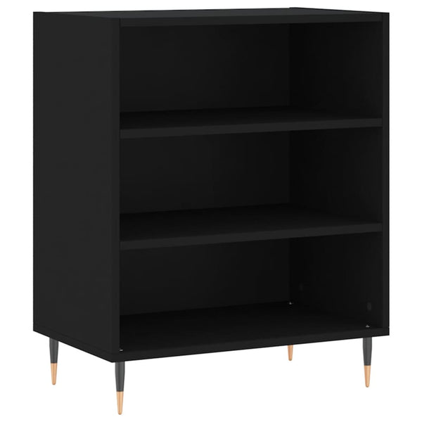 Schwarze Kommode Bratoi 57x35x70cm (Holz)