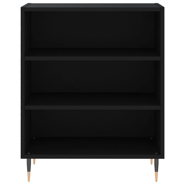 Schwarze Kommode Bratoi 57x35x70cm (Holz)