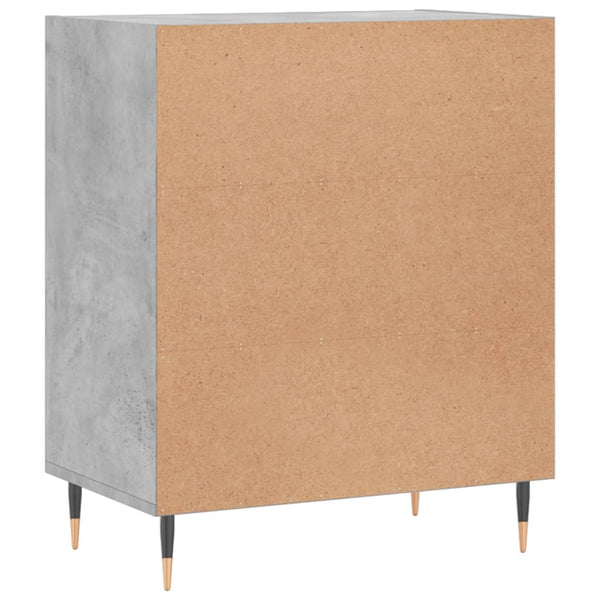 Betongraues Sideboard Bratoi 57x35x70cm (Holz)